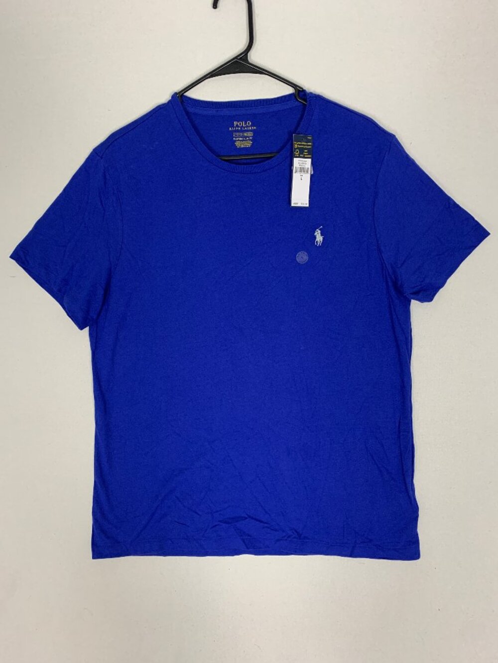 Polo Ralph Lauren Blue Custom Slim Fit T-shirt Men's Large